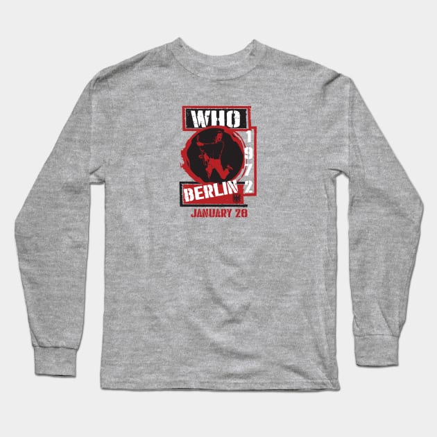 Who design concert tee Long Sleeve T-Shirt by silvercloud